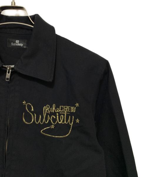 SUBCIETY（サブサエティ）SUBCIETY (サブサエティ) スカルマリア ブルゾン ブラック サイズ:Mの古着・服飾アイテム