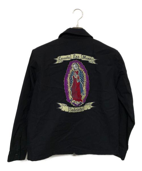 SUBCIETY（サブサエティ）SUBCIETY (サブサエティ) スカルマリア ブルゾン ブラック サイズ:Mの古着・服飾アイテム