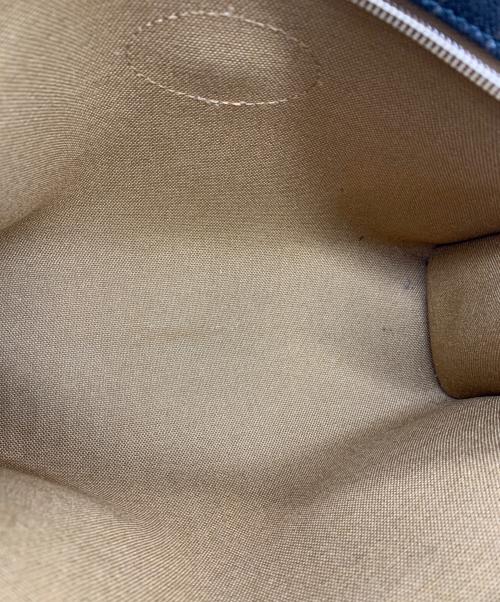 Christian Dior（クリスチャン ディオール）Christian Dior (クリスチャン ディオール) ハニカムパターン クラッチバッグ ブラウンの古着・服飾アイテム