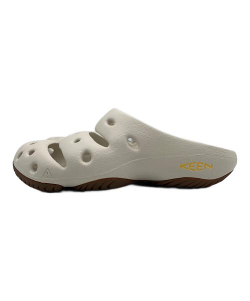 KEEN（キーン）KEEN (キーン)  YOGUIコンフォートサンダル ホワイト サイズ:27の古着・服飾アイテム