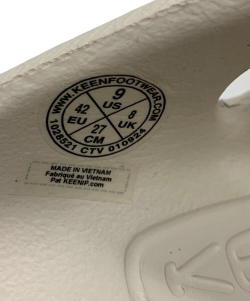 KEEN（キーン）KEEN (キーン)  YOGUIコンフォートサンダル ホワイト サイズ:27の古着・服飾アイテム