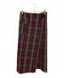 tricot COMME des GARCONS（トリココムデギャルソン）の古着「ラップスカート」｜レッド×グレー
