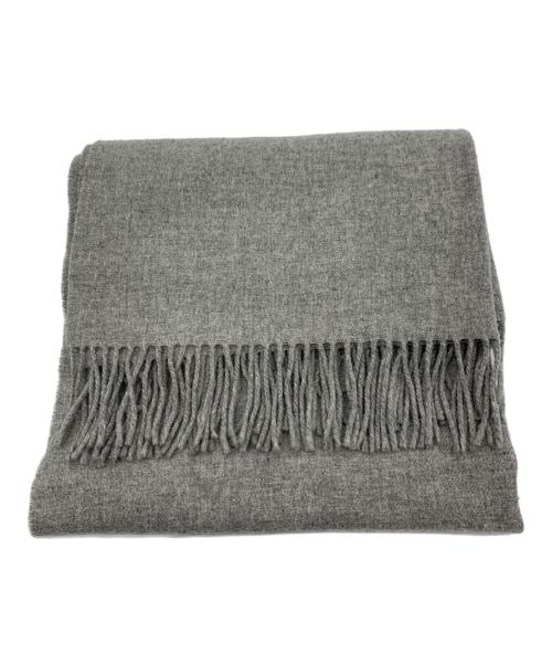 Acne studios（アクネ ストゥディオズ）ACNE STUDIOS (アクネ ストゥディオズ) WOOLマフラー グレーの古着・服飾アイテム