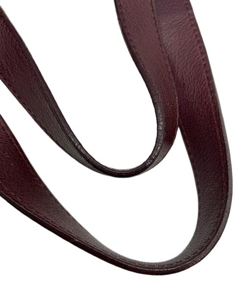 Yves Saint Laurent（イヴサンローラン）Yves Saint Laurent (イヴサンローラン) サックダブルトートバッグ パープルの古着・服飾アイテム