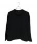 COMME des GARCONS HOMME（コムデギャルソン オム）の古着「薄手ニット」｜ブラック
