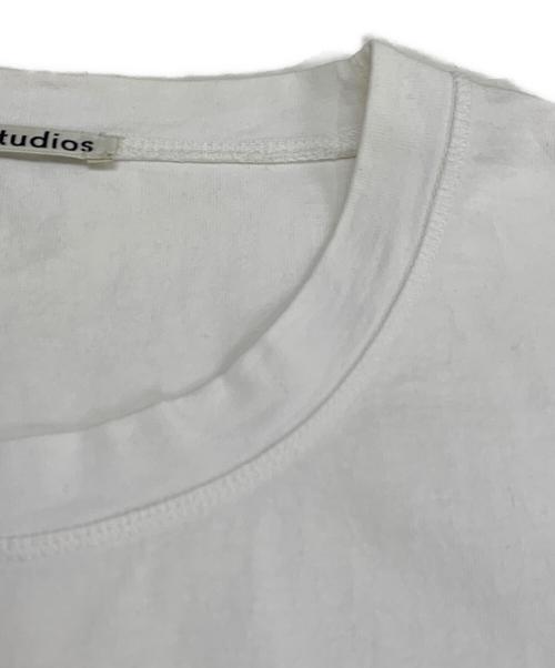 Acne studios（アクネ ストゥディオズ）ACNE STUDIOS (アクネ ストゥディオズ) Tシャツ ホワイト サイズ:Sの古着・服飾アイテム