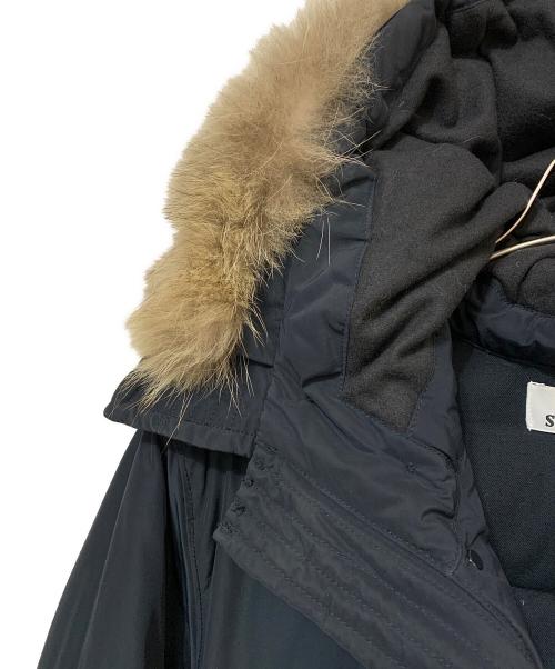 STONE ISLAND（ストーンアイランド）STONE ISLAND (ストーンアイランド) MICROREPS DOWN ブラック サイズ:Mの古着・服飾アイテム