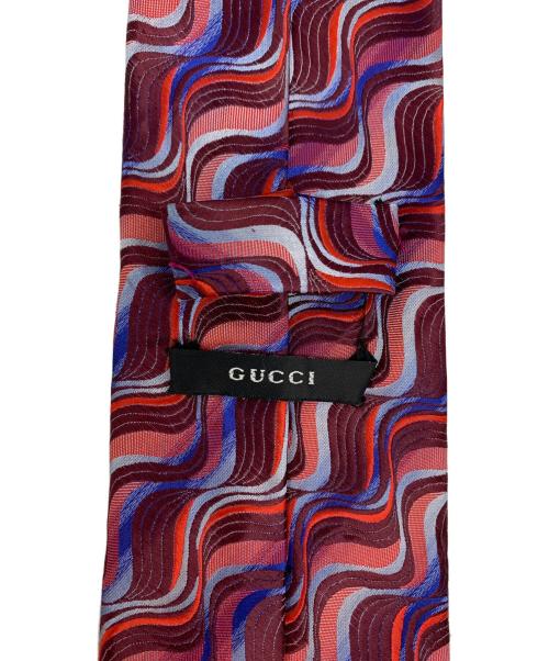 GUCCI（グッチ）GUCCI (グッチ) ネクタイ パープル サイズ:表記無しの古着・服飾アイテム