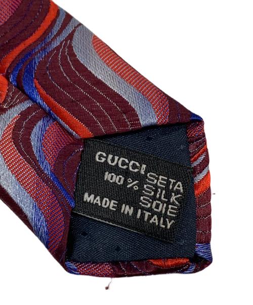 GUCCI（グッチ）GUCCI (グッチ) ネクタイ パープル サイズ:表記無しの古着・服飾アイテム