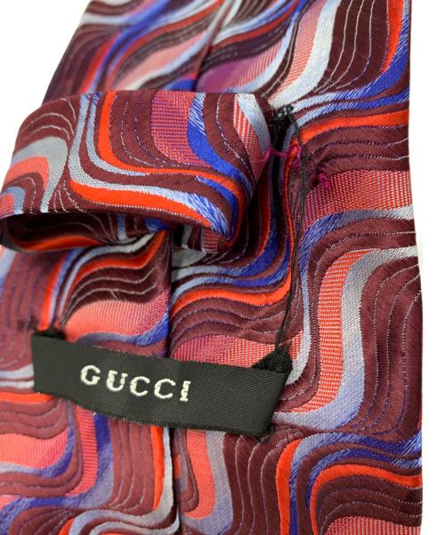GUCCI（グッチ）GUCCI (グッチ) ネクタイ パープル サイズ:表記無しの古着・服飾アイテム