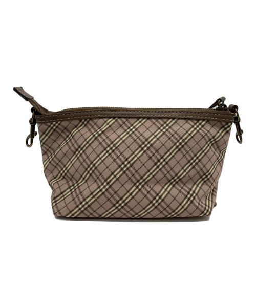 BURBERRY BLUE LABEL（バーバリー ブルー レーベル）BURBERRY BLUE LABEL (バーバリー ブルー レーベル) アクセサリーポーチ ピンクの古着・服飾アイテム