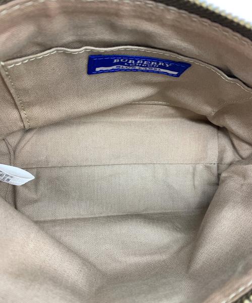 BURBERRY BLUE LABEL（バーバリー ブルー レーベル）BURBERRY BLUE LABEL (バーバリー ブルー レーベル) アクセサリーポーチ ピンクの古着・服飾アイテム
