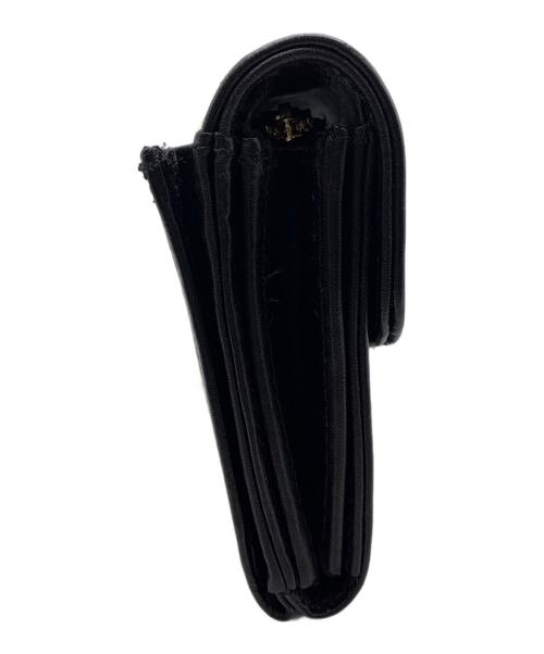 ear PAPILLONNER（イアパピヨネ）ear PAPILLONNER (イアパピヨネ) ショルダーウォレット ブラック 未使用品の古着・服飾アイテム