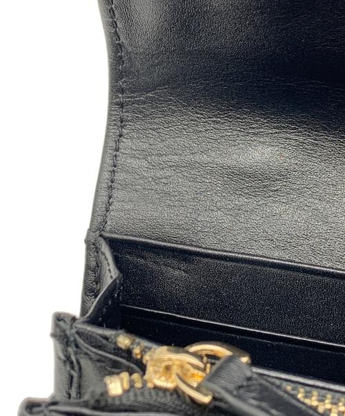 ear PAPILLONNER（イアパピヨネ）ear PAPILLONNER (イアパピヨネ) ショルダーウォレット ブラック 未使用品の古着・服飾アイテム