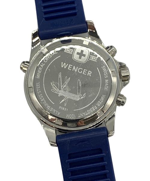 WENGER（ウェンガー）WENGER (ウェンガー) クロノグラフ ホワイトの古着・服飾アイテム
