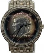 KENNEDY SILVER COIN WATCHケネディシルバーコインウォッチ）の古着「KENNEDY SILVER COIN WATCH」｜シルバー