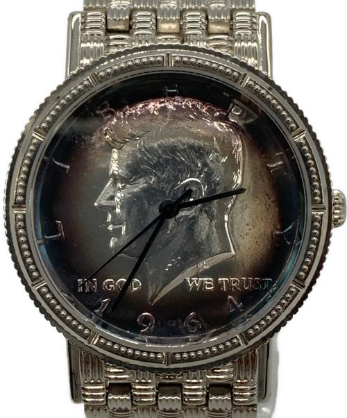 KENNEDY SILVER COIN WATCH（ケネディシルバーコインウォッチ）KENNEDY SILVER COIN WATCH (ケネディシルバーコインウォッチ) KENNEDY SILVER COIN WATCH シルバーの古着・服飾アイテム