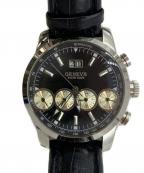GENEVE YACHT CLUBジュネーブヨットクラブ）の古着「腕時計」｜ブラック