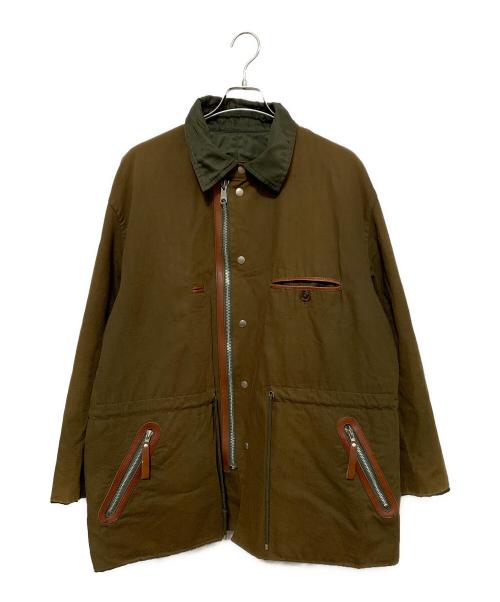ISSEY MIYAKE（イッセイミヤケ）ISSEY MIYAKE (イッセイミヤケ) リバーシブルジャケット オリーブ サイズ:Ｌの古着・服飾アイテム