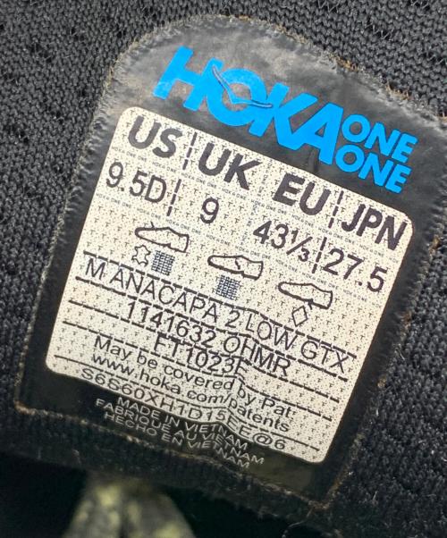 HOKA（ホカ）HOKA (ホカ) anacapa 2 low グレー サイズ:27.5の古着・服飾アイテム