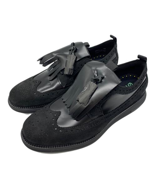 COLE HAAN（コールハーン）COLE HAAN (コールハーン) ATMOS (アトモス) オリジナルグランド ロングウィング オックスフォード ブラック サイズ:10Mの古着・服飾アイテム