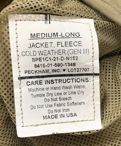PECKHAM（ペッカム）PECKHAM (ペッカム) フリースジャケット ブラウン サイズ:M 未使用品の古着・服飾アイテム