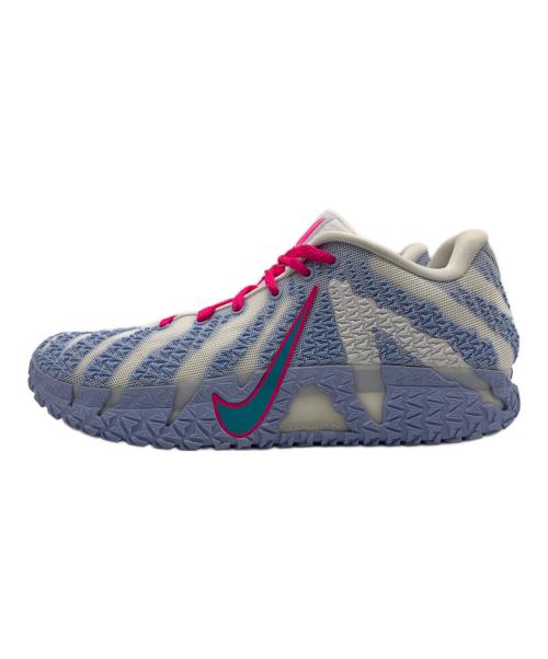 NIKE（ナイキ）NIKE (ナイキ) カスタムバスケットボールシューズ ホワイト×スカイブルー サイズ:29の古着・服飾アイテム