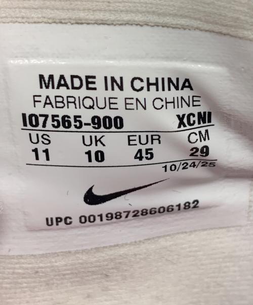 NIKE（ナイキ）NIKE (ナイキ) カスタムバスケットボールシューズ ホワイト×スカイブルー サイズ:29の古着・服飾アイテム