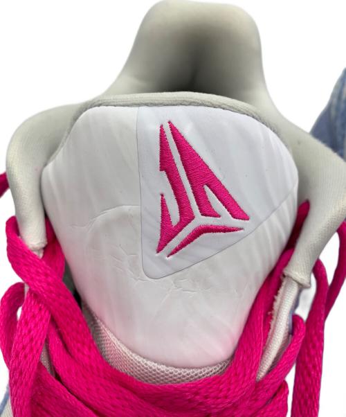 NIKE（ナイキ）NIKE (ナイキ) カスタムバスケットボールシューズ ホワイト×スカイブルー サイズ:29の古着・服飾アイテム