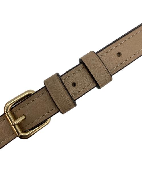 COACH（コーチ）COACH (コーチ) モリー トート 25 ジャガードウィズストライプ ピンクベージュの古着・服飾アイテム