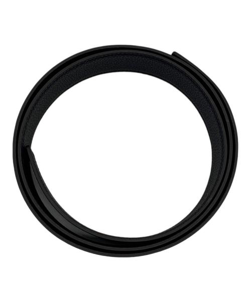 HERMES（エルメス）HERMES (エルメス) スムースレザー×シボレザーベルトの古着・服飾アイテム