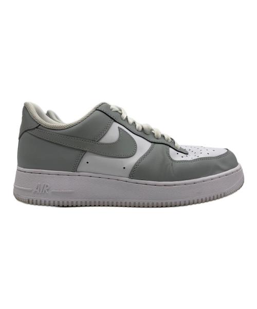 NIKE（ナイキ）NIKE (ナイキ) AIR FORCE1 '07 101WHITE/LTSKGY グレー サイズ:27.5の古着・服飾アイテム