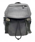 COACHコーチ）の古着「パーフォレイテッドバックパック」｜ブラック