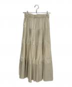 BEARDSLEYビアズリー）の古着「プリーツスカート」｜アイボリー