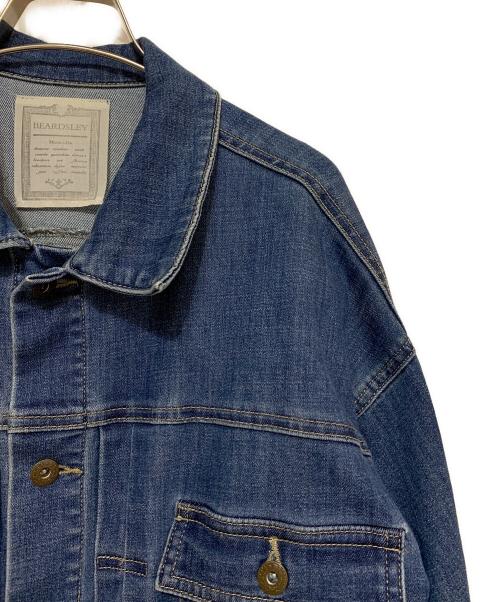 BEARDSLEY（ビアズリー）BEARDSLEY (ビアズリー) 袖パフデニムジャケット インディゴ サイズ:FREEの古着・服飾アイテム