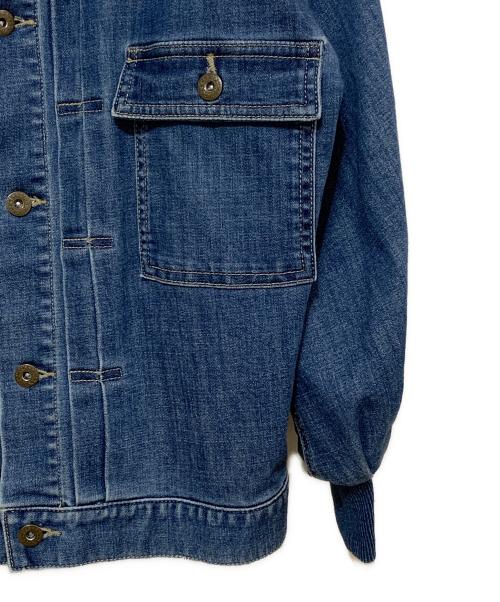 BEARDSLEY（ビアズリー）BEARDSLEY (ビアズリー) 袖パフデニムジャケット インディゴ サイズ:FREEの古着・服飾アイテム