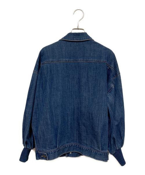 BEARDSLEY（ビアズリー）BEARDSLEY (ビアズリー) 袖パフデニムジャケット インディゴ サイズ:FREEの古着・服飾アイテム