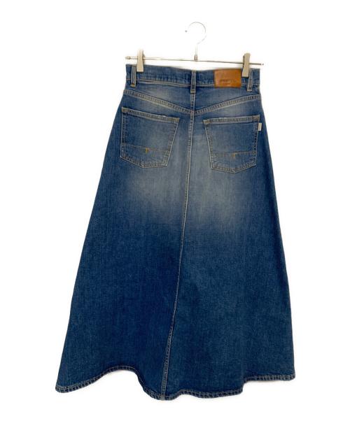 TRUE NYC（トゥルーニューヨーク）TRUE NYC (トゥルーニューヨーク) デニムスカート インディゴ サイズ:26の古着・服飾アイテム