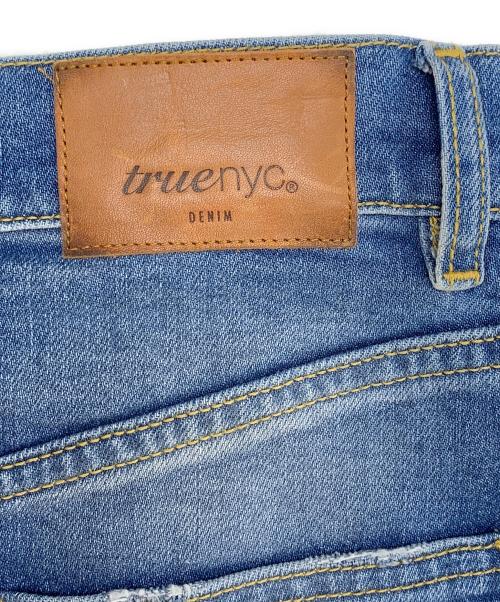 TRUE NYC（トゥルーニューヨーク）TRUE NYC (トゥルーニューヨーク) デニムスカート インディゴ サイズ:26の古着・服飾アイテム