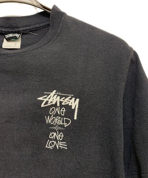 stussy（ステューシー）stussy (ステューシー) 半袖カットソー グレー サイズ:Mの古着・服飾アイテム