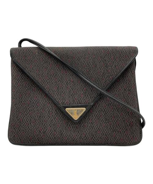 Yves Saint Laurent（イヴサンローラン）Yves Saint Laurent (イヴサンローラン) ショルダーバッグ ダークグレーの古着・服飾アイテム