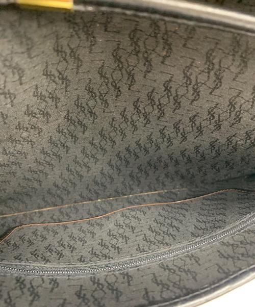 Yves Saint Laurent（イヴサンローラン）Yves Saint Laurent (イヴサンローラン) ショルダーバッグ ダークグレーの古着・服飾アイテム