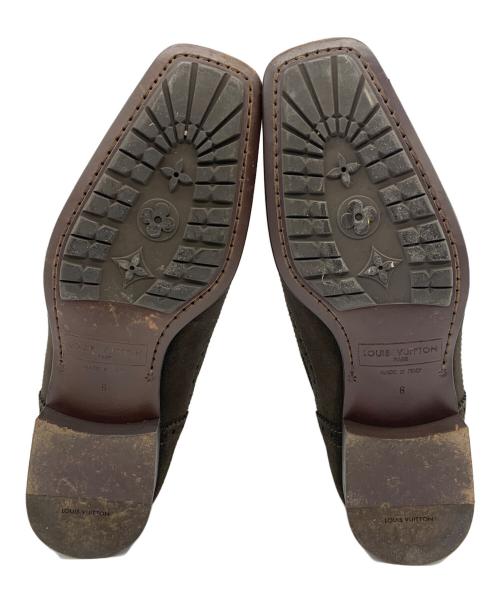 LOUIS VUITTON（ルイ ヴィトン）LOUIS VUITTON (ルイ ヴィトン) タッセルローファー ブラウン サイズ:6の古着・服飾アイテム