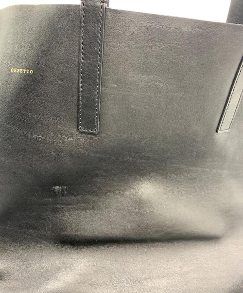 ORSETTO（オルセット）ORSETTO (オルセット) トートバッグ ブラックの古着・服飾アイテム