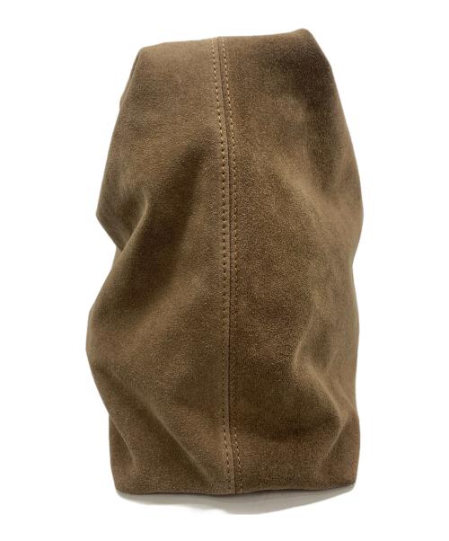AULENTTI（オウレンティ）AULENTTI (オウレンティ) トライアングルバッグ ブラウンの古着・服飾アイテム