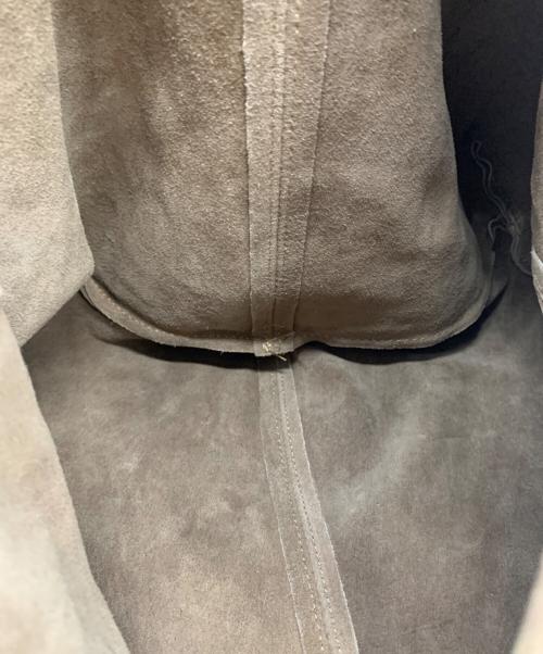 AULENTTI（オウレンティ）AULENTTI (オウレンティ) トライアングルバッグ ブラウンの古着・服飾アイテム