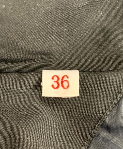DANTON（ダントン）DANTON (ダントン) ファー付きショートタッサーダウンジャケット ブラック サイズ:36の古着・服飾アイテム