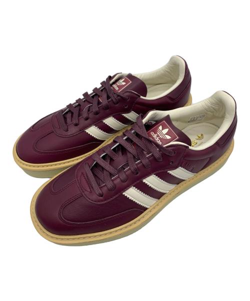 adidas（アディダス）adidas (アディダス) SAMBA LUX MAROON/OWHITE/NOBMAR レッド サイズ:27の古着・服飾アイテム
