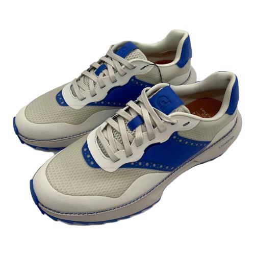 COLE HAAN（コールハーン）COLE HAAN (コールハーン) ゴルフシューズ ホワイト×ブルー サイズ:27.5 未使用品の古着・服飾アイテム