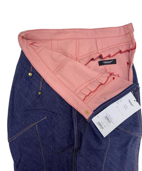 UNDERCOVER（アンダーカバー）UNDERCOVER (アンダーカバー) デニムマーメイドスカート ブルー サイズ:2 未使用品の古着・服飾アイテム